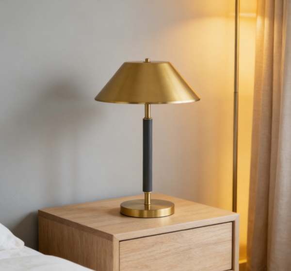 Vintage Iron Art Table Lamp - Simple design, suitable for bedrooms and hotels